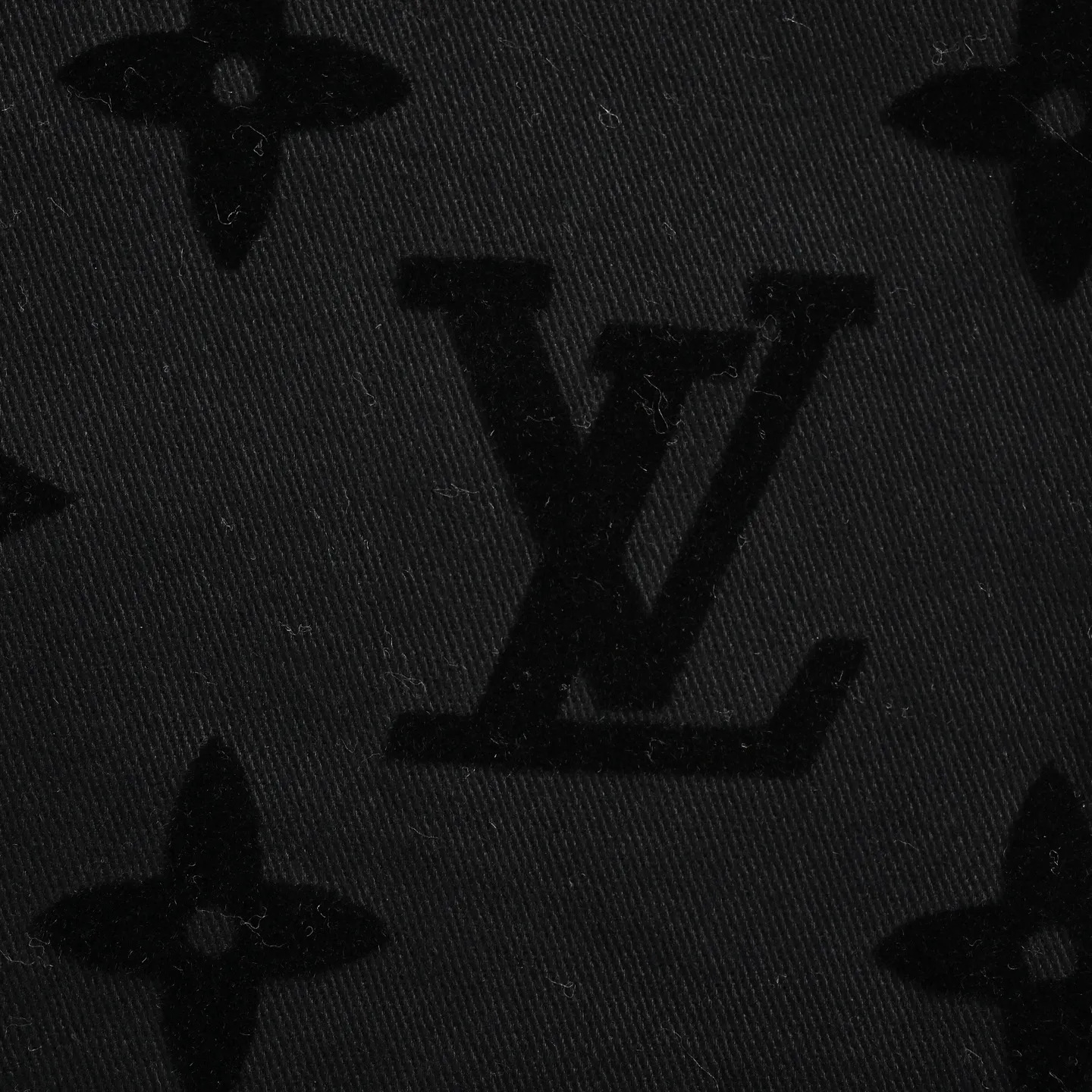 Louis Vuitton/Louis Vuitton flocked presbyopic shorts